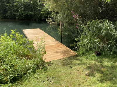 Larch Decked Jetty